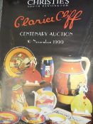 CLARICE CLIFF. A Christie's Clarice Cliff poster for the Centenary auction 10th November 1999,