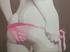 SIMON CLARIDGE (XX) 'Frills and Thrills III', large limited edition boxed canvas print, 45 of 95,