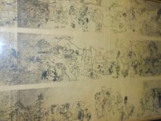 FELIKS TOPOLSKI (1907-1987). Polish school, vignettes from Topolski's chronicles of a voyage