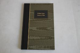 FOLIO PRESS 1989 - WILFRED OWEN - 