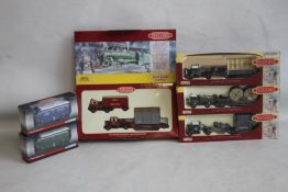SIX BOXED 'TRACKSIDE' VEHICLES to include Lledo Days Gone Bygone Days of Road Transport British
