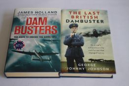 PRESENTATION COPIES OF DAMBUSTERS BOOKS - George 'Johnny' Johnson - 'The Last British Dambuster'