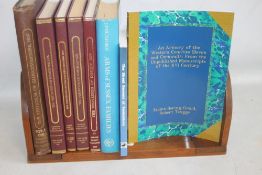 A QUANTITY OF BOOKS ON HERALDRY ETC. RELATING TO THE SOUTHERN COUNTIES OF ENGLAND to include