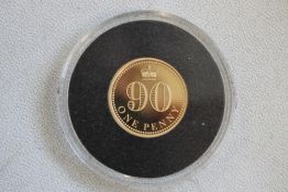 QEII JERSEY 2016 GOLD PENNY, in case of issue with 