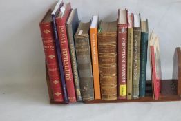 A QUANTITY OF BOOKS ON ECCLESIASTICAL HERALDRY to include John Woodward - 