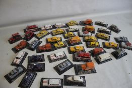 A QUANTITY OF PACKAGED DIE-CAST VEHICLES to include emergency vehicles (43)
