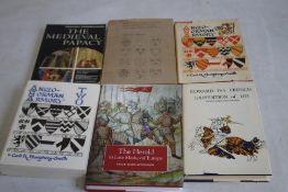 A QUANTITY OF BOOKS ON EUROPEAN MEDIEVAL HERALDRY to include Katie Stevenson (ed.) 