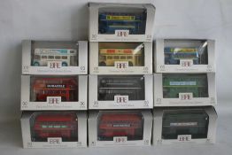 EXCLUSIVE FIRST EDITIONS BOXED 00 SCALE BUSES (10)