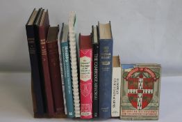 A QUANTITY OF BOOKS ON CIVIC AND CORPORATE HERALDRY to include John D. Mackie - 