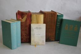 A QUANTITY OF BURKE'S PEERAGE AND SIMILAR to include Peter W. Hammond - 