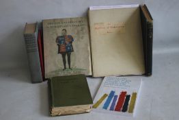 A QUANTITY OF BOOKS ON HERALDRY CONNECTED TO SHAKESPEARE to include Nigel Ramsay (ed.) 