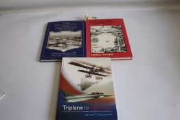 AUTHOR SIGNED COPIES - Peter Connon - 'In the Shadow of the Eagle's Wing, The History of Aviation in