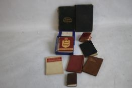 A COLLECTION OF POCKET BOOKS AND MINIATURE BOOKS to include 'Zadkiel's Dream Book', 'Chambers'