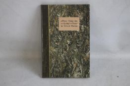 FOLIO PRESS - EDWARD THOMAS - 