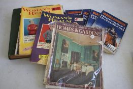 A SMALL COLLECTION OF 1930S/1940S/1950S MAGAZINES to include bound volume of 