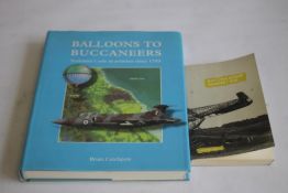 PRESENTATION COPY - BRIAN CATCHPOLE - 'BALLOONS TO BUCCANEERS Yorkshire's role in aviation since
