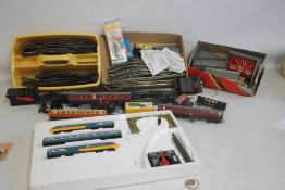 A COLLECTION OF HORNBY AND TRIANG, to include a part High Speed Set, Rolling Stock, Carriages etc