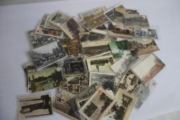 A COLLECTION OF WOLVERHAMPTON AND OTHER LOCAL INTEREST POSTCARDS, to Include Albrighton, Walsall,