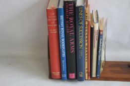 A QUANTITY OF BOOKS ON ROYAL HERALDRY to include J. H. & R. V. Pinches - 
