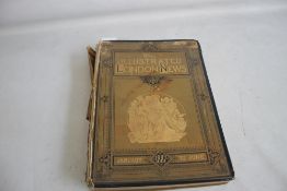 THE ILLUSTRATED LONDON NEWS BOUND COPY JANUARY TO JUNE 1887 includes double page engravings of The