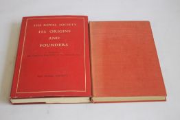 BARNES WALLIS - HIS OWN COPY OF 'THE ROYAL SOCIETY 1660-1940' by Sir Henry Lyons, F.R.S. with