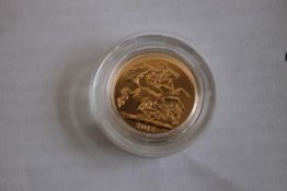 QEII 2018 UNC GOLD SOVEREIGN