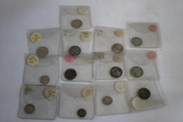 A QUANTITY OF MAUNDY ODDS, CHARLES II - VICTORIA, to include 4d's 1679 x 3, 3d 1762 etc.