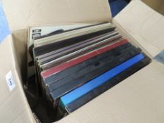 A BOX OF MOSTLY CLASSICAL LP RECORDS ETC.