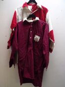 TWO EARLY 20TH CENTURY WOOLLEN HOCKEY JERSEYS, one having applied hockey club badge H S C 1919