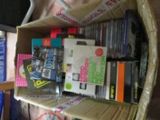 A BOX OF ASSORTED CDS