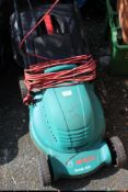 A BOSCH ROTAK 320 ELECTRIC LAWNMOWER