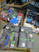 THREE BOXES OF GAMING HEADSETS