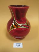 A SIGNED ANITA HARRIS ART POTTERY TRIAL VASE