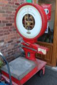 A LARGE VINTAGE AVERY SCALES