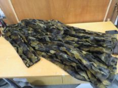 A VINTAGE LADIES FUR COAT