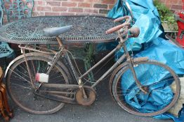 A VINTAGE ROYAL ENFIELD BICYCLE A/F