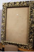 A MODERN FLORENTINE STYLE FRAME 108 CM X 72 CM