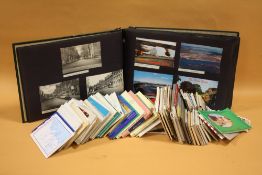 A QUANTITY OF MOSTLY MODERN POSTCARDS ETC