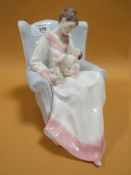 A ROYAL WORCESTER HUSH A BYE BABY LIMITED EDITION FIGURE