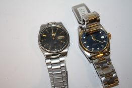 TWO WRIST WATCHES