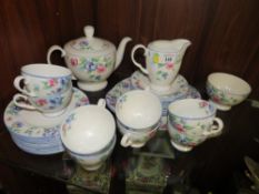 A ROYAL ALBERT CATARINA TEA SET