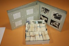 A COLLECTION OF VINTAGE CIGARETTE CARDS TO INCLUDE A SENIOR SERVICE ALBUM