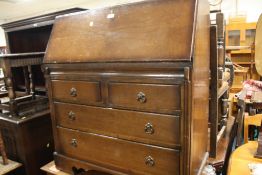 A VINTAGE OAK BUREAU