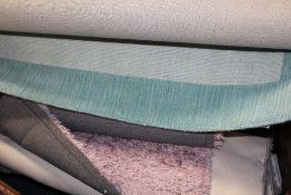 FOUR ASSORTED MODERN WOOLLEN RUGS A/F