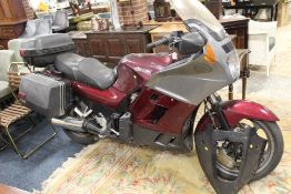 A KAWASAKI 1000GTR MOTORBIKE REG-P150JRB