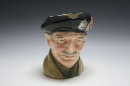 ROYAL DOULTON CHARACTER JUG - MONTY D6202, H 16 cm