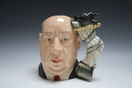 ROYAL DOULTON CHARACTER JUG - ALFRED HITCHCOCK D6987, H 17 cmCondition Report:no obviou