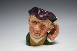 MEDIUM ROYAL DOULTON CHARACTER JUG - ARD OF EARING D6591, H 10 cmCondition Report:no obv