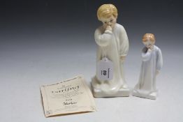 A MODERN LIMITED EDITION VERSION OF DARLING HN4140, together with a smaller version HN 3613, H 13.