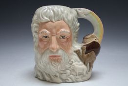 ROYAL DOULTON LIMITED EDITION CHARACTER JUG - NOAH D7165, number 380, H 18.5 cm